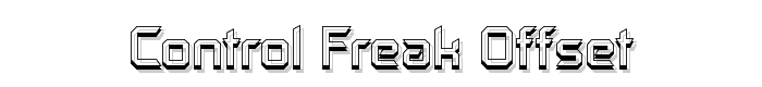 Control Freak Offset font